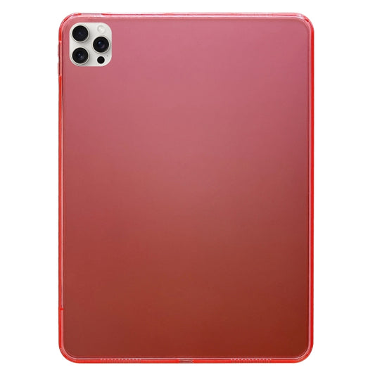 For iPad Pro 13 2024 Skin-feeling Crystal Clear Acrylic Tablet Case(Pink) - iPad Pro 13 2024 Cases by buy2fix | Online Shopping UK | buy2fix