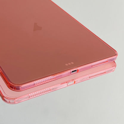 For iPad Pro 11 2024 Skin-feeling Crystal Clear Acrylic Tablet Case(Pink) - iPad Pro 11 2024 Cases by buy2fix | Online Shopping UK | buy2fix