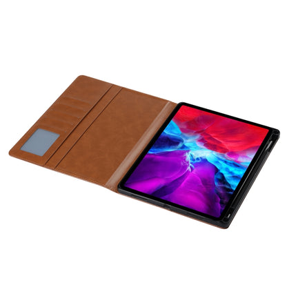 For iPad Pro 11 2024 Knead Skin Texture Horizontal Flip Leather Smart Tablet Case(Black) - iPad Pro 11 2024 Cases by buy2fix | Online Shopping UK | buy2fix