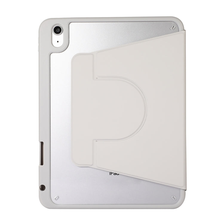 For iPad Pro 13 2024 2 in 1 Acrylic Split Rotating Leather Tablet Case(Grey) - iPad Pro 13 2024 Cases by buy2fix | Online Shopping UK | buy2fix