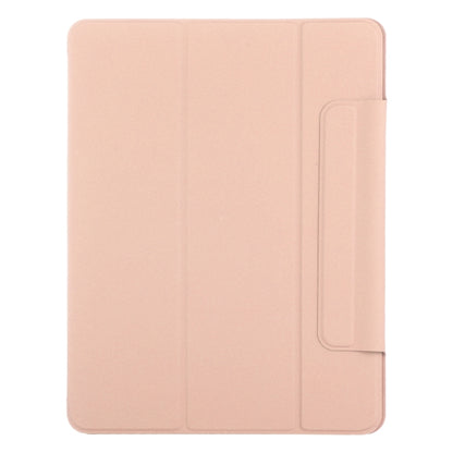 For iPad Air 11 2024 Double-sided Clip Fixed Buckle Magnetic PU Leather Smart Tablet Case(Gold) - iPad Air 11 2024 Cases by buy2fix | Online Shopping UK | buy2fix