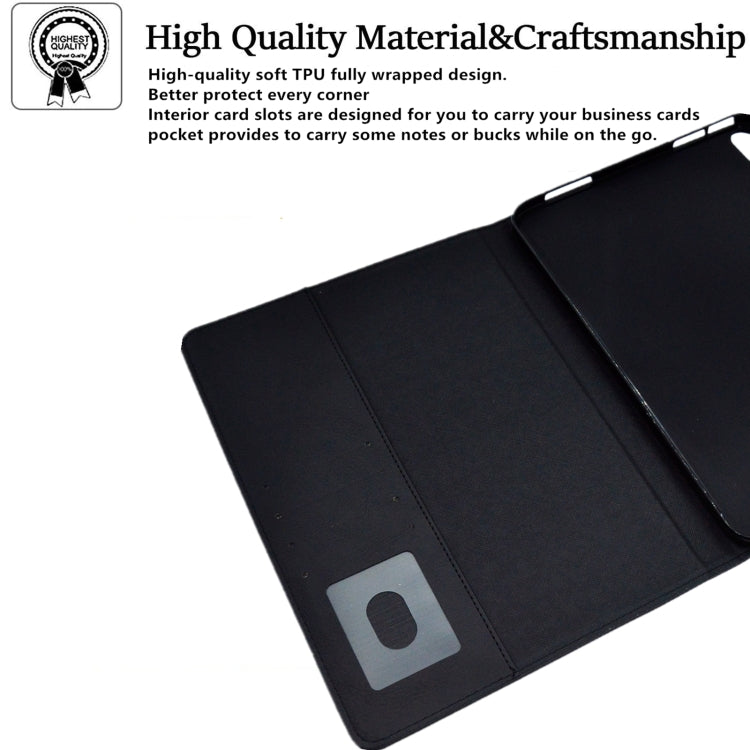 For iPad Pro 11 2024 Suede Cross Texture Magnetic Clasp Leather Smart Tablet Case(Black) - iPad Pro 11 2024 Cases by buy2fix | Online Shopping UK | buy2fix