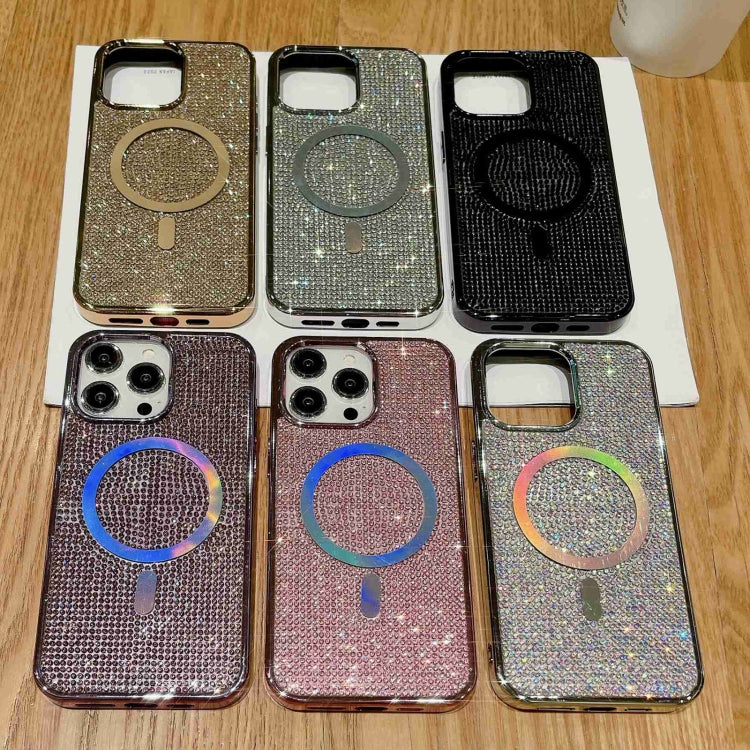 For iPhone 13 Diamonds Plated Magsafe Phone Case(Colorful) - iPhone 13 Cases by buy2fix | Online Shopping UK | buy2fix