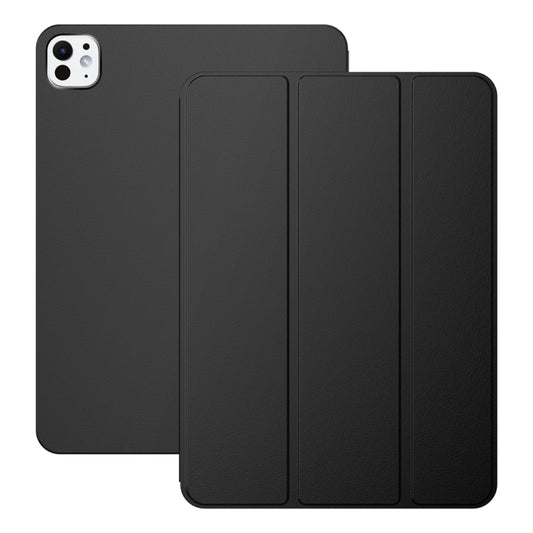 For iPad Pro 13 2024 Ultra-thin Double-sided Clip Magnetic Smart Tablet Case(Black) - iPad Pro 13 2024 Cases by buy2fix | Online Shopping UK | buy2fix