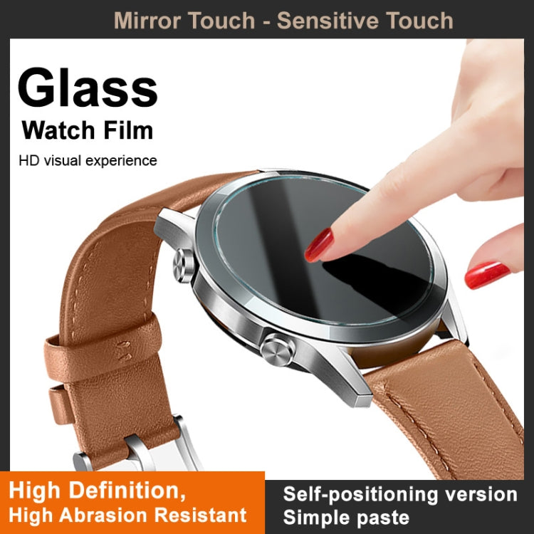 For Samsung Galaxy Watch6 40mm IMAK Tempered Glass Watch Protective Film Self-contained Positioning Version - Screen Protector by imak | Online Shopping UK | buy2fix