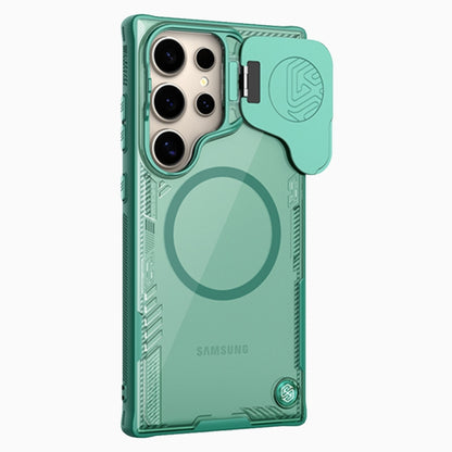 For Samsung Galaxy S24 Ultra 5G NILLKIN Ice Air Prop Series MagSafe Magnetic Phone Case(Green) - Galaxy S24 Ultra 5G Cases by NILLKIN | Online Shopping UK | buy2fix