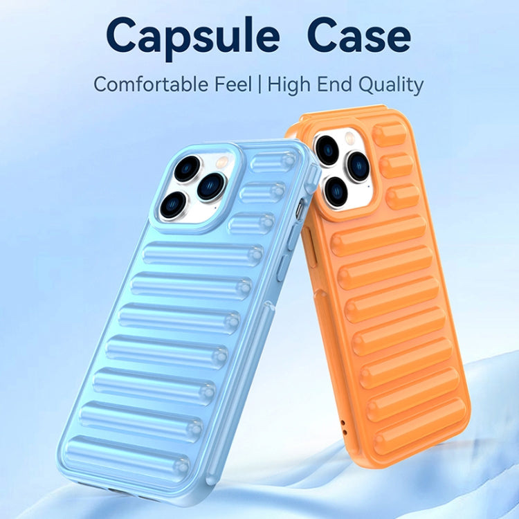 For iPhone 16 Pro Capsule Series Candy Color TPU Phone Case(Black) - iPhone 16 Pro Cases by buy2fix | Online Shopping UK | buy2fix