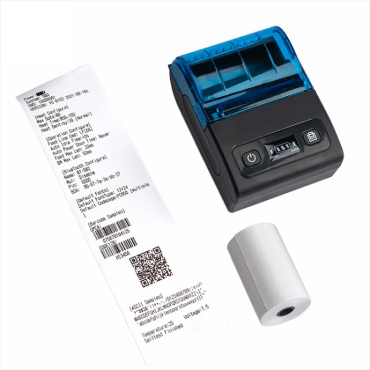 BT-582 58mm Type-C + Bluetooth Portable Thermal Printer(US Plug) - Printer by buy2fix | Online Shopping UK | buy2fix