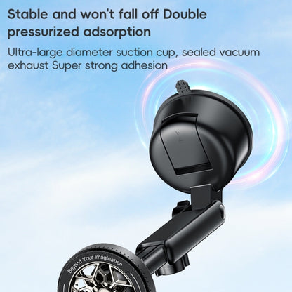 Yesido C266 Magesafe Magnetic Car Holder(Black) - Car Holders by Yesido | Online Shopping UK | buy2fix