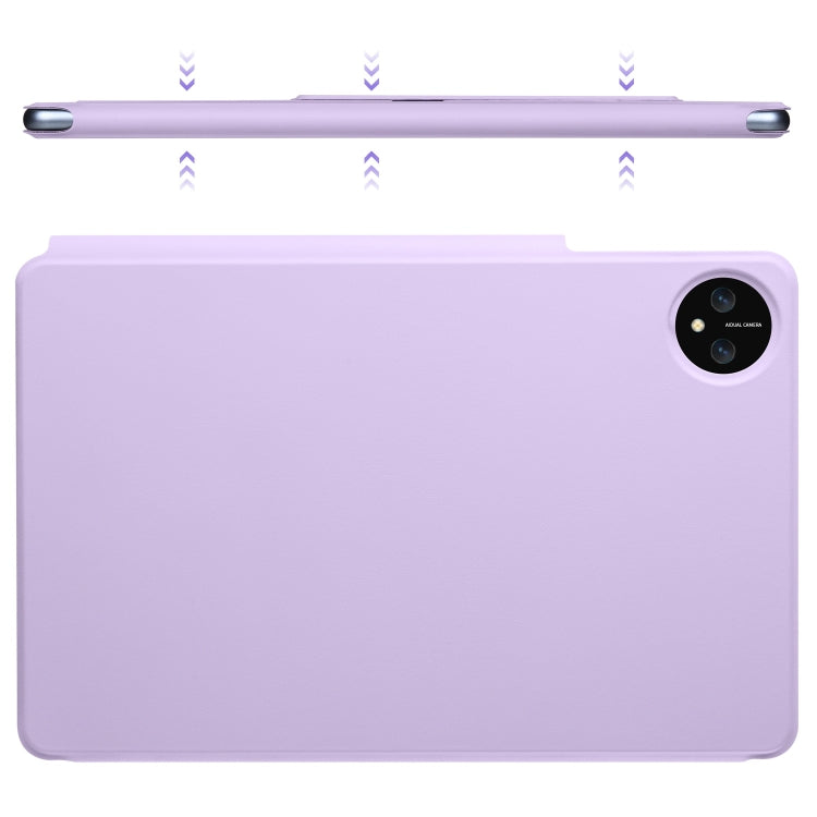 For Huawei MatePad Pro 11 2024 / 2022 Fixed Buckle Magnetic Deformation Leather Tablet Case(Purple) - Huawei by buy2fix | Online Shopping UK | buy2fix