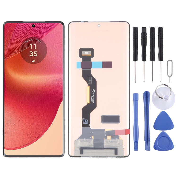 For Motorola Moto G85 Original P-OLED LCD Screen with Digitizer Full Assembly - LCD Screen by buy2fix | Online Shopping UK | buy2fix