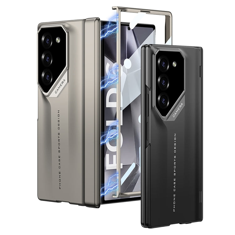 For Samsung Galaxy Z Fold6 GKK Integrated Folding Supercar Phone Case(Grey) - Galaxy Z Fold6 5G Cases by GKK | Online Shopping UK | buy2fix