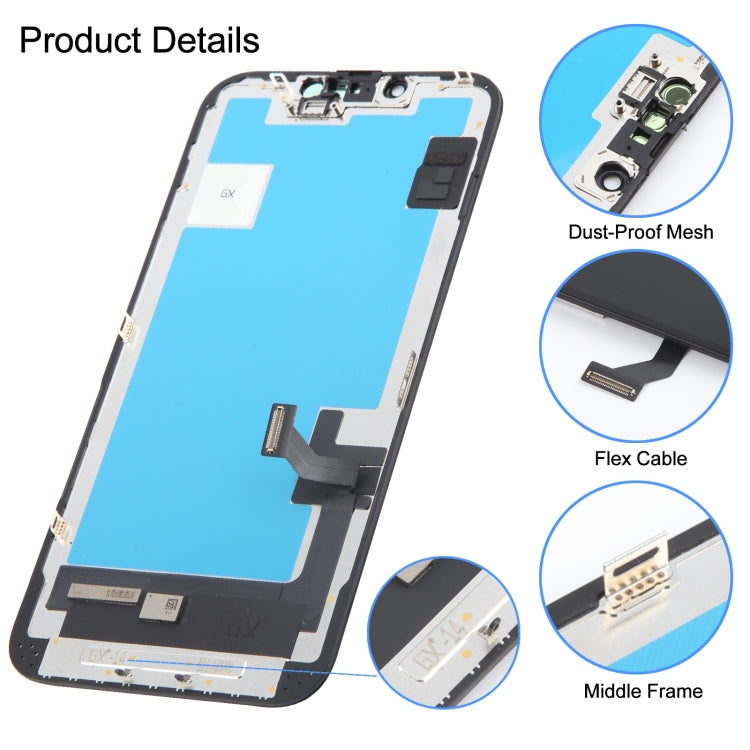 GX Hard OLED Screen For iPhone 14 - LCD Related Parts by GX | Online Shopping UK | buy2fix