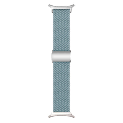 For Samsung Galaxy Watch Ultra 47mm Nylon Loop Magnetic Buckle Watch Band(Rock Blue) - Watch Bands by buy2fix | Online Shopping UK | buy2fix