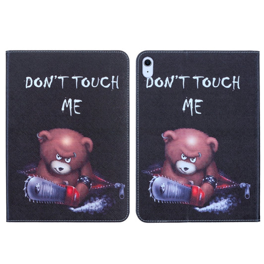 For iPad Air 13 2024 Colored Drawing Leather Tablet Case(Bear) - iPad Air 13 2024 Cases by buy2fix | Online Shopping UK | buy2fix