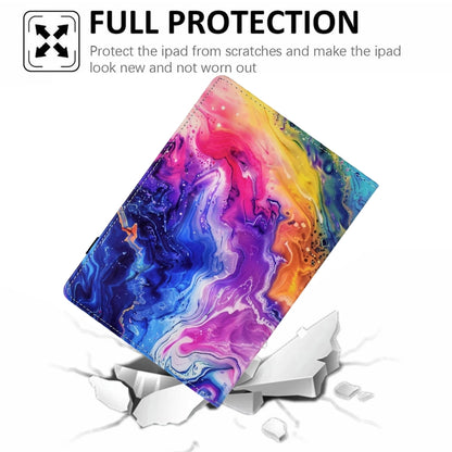 For iPad Pro 11 2024 Painted Pattern Leather Tablet Case(Marble) - iPad Pro 11 2024 Cases by buy2fix | Online Shopping UK | buy2fix