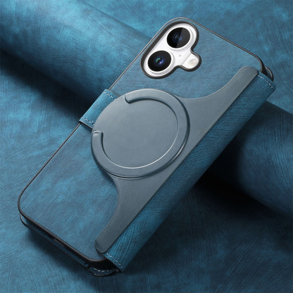 For iPhone 16 Plus CaseNeo MagSafe RFID Anti-theft Retro Leather Phone Case(Blue) - iPhone 16 Plus Cases by CaseNeo | Online Shopping UK | buy2fix