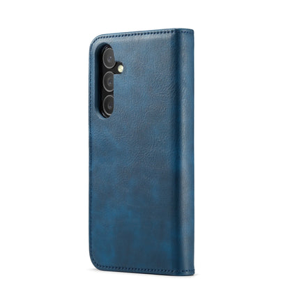 For Samsung Galaxy A16 5G DG.MING Crazy Horse Texture Detachable Magnetic Leather Case(Blue) - Galaxy Phone Cases by DG.MING | Online Shopping UK | buy2fix