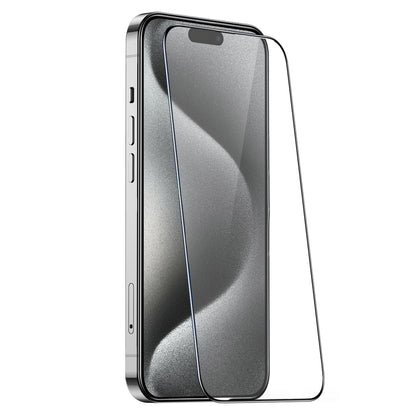 For iPhone 15 Pro Max JOYROOM Knight Series 2.5D Full Screen HD Tempered Glass Film - iPhone 15 Pro Max Tempered Glass by JOYROOM | Online Shopping UK | buy2fix