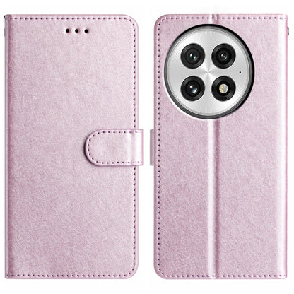 For OnePlus 13 Silk Texture Horizontal Flip Leather Phone Case(Rose Pink) - OnePlus Cases by buy2fix | Online Shopping UK | buy2fix