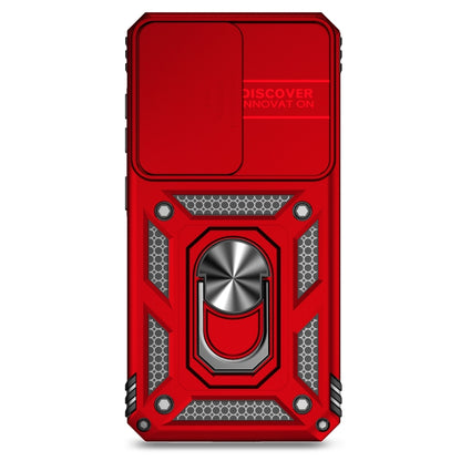 For Samsung Galaxy S25 5G Sliding Camshield Holder Phone Case(Red) - Galaxy S25 5G Cases by buy2fix | Online Shopping UK | buy2fix