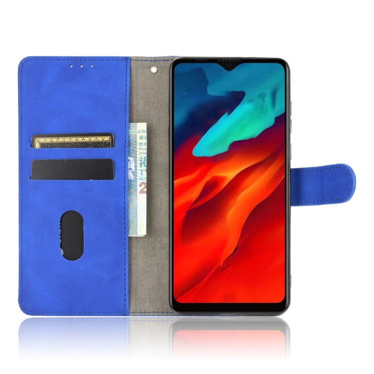 For Blackview A80 Pro Solid Color Skin Feel Magnetic Buckle Horizontal Flip Calf Texture PU Leather Case with Holder & Card Slots & Wallet(Blue) - More Brand by buy2fix | Online Shopping UK | buy2fix