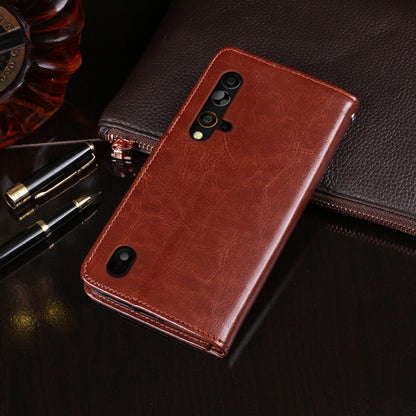 For Blackview BV9900 Pro idewei Crazy Horse Texture Horizontal Flip Leather Case with Holder & Card Slots & Wallet(Red) - More Brand by idewei | Online Shopping UK | buy2fix
