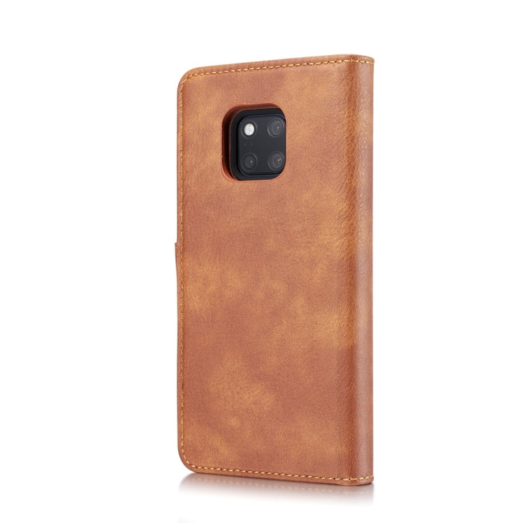 DG.MING Crazy Horse Texture Flip Detachable Magnetic Leather Case for Huawei Mate 20 Pro, with Holder & Card Slots & Wallet (Brown) - Huawei Cases by DG.MING | Online Shopping UK | buy2fix