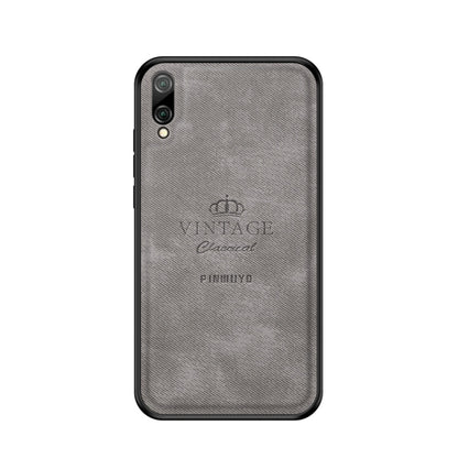 PINWUYO Shockproof Waterproof Full Coverage PC + TPU + Skin Protective Case for Huawei Enjoy 9 / Y7 2019 / Y7 Pro 2019 (Grey) - Huawei Cases by PINWUYO | Online Shopping UK | buy2fix