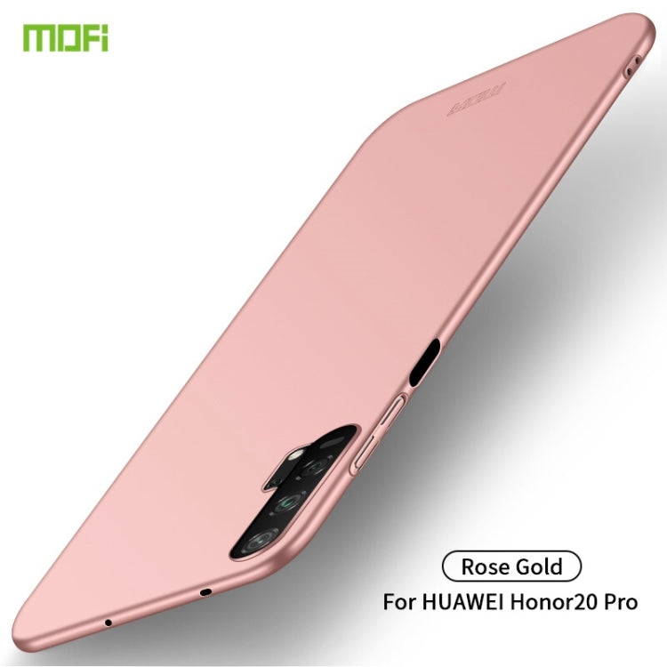 MOFI Frosted PC Ultra-thin Hard Case for Huawei Honor 20 Pro(Rose Gold) - Honor Cases by MOFI | Online Shopping UK | buy2fix