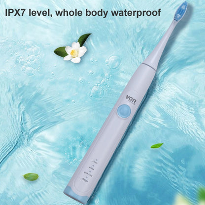 VGR V-801 USB IPX7 Sonic Electric Toothbrush with Memory Function - Toothbrushes by VGR | Online Shopping UK | buy2fix