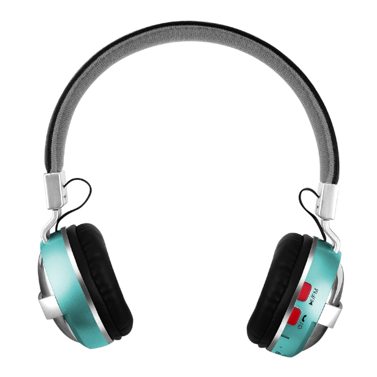 BTH-868 Stereo Sound Quality V4.2 Bluetooth Headphone, Bluetooth Distance: 10m, Support 3.5mm Audio Input & FM(Green) - Headset & Headphone by buy2fix | Online Shopping UK | buy2fix