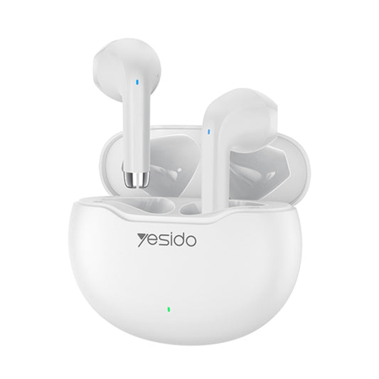 Yesido TWS21 Bluetooth 5.3 TWS Wireless Bluetooth Earphone (White) - TWS Earphone by Yesido | Online Shopping UK | buy2fix