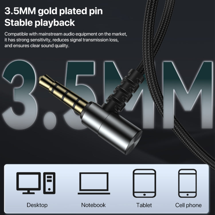 Yesido YH40 3.5mm Plug Wired HiFi Sound Music Earphones with Mic - Normal Style Earphone by Yesido | Online Shopping UK | buy2fix