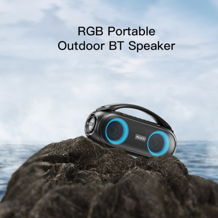 Yesido YSW19 Colorful RGB Portable Outdoor Bluetooth Speaker - Desktop Speaker by Yesido | Online Shopping UK | buy2fix