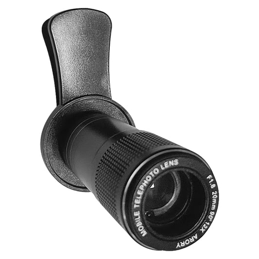 HAUTIK HK-005 Universal 12X 20mm F1.8 Telephoto Lens with Clip, For iPhone, Galaxy, Sony, Lenovo, HTC, Huawei, Google, LG, Xiaomi, other Smartphones and Ultra-thin Digital Camera - Combination Lens by Hautik | Online Shopping UK | buy2fix