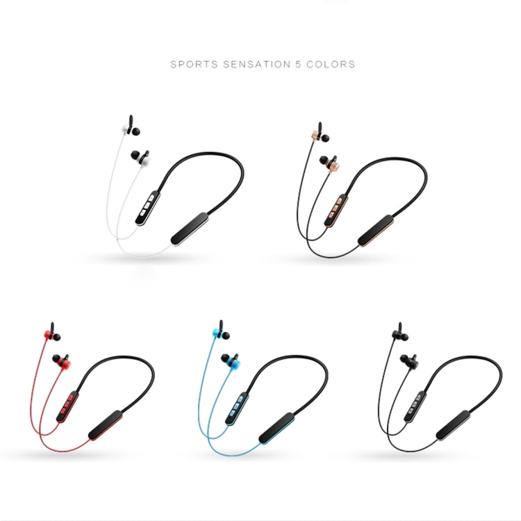 BT-KDK58 In-Ear Wire Control Sport Magnetic Suction Wireless Bluetooth Earphones with Mic, Support Handfree Call, For iPad, iPhone, Galaxy, Huawei, Xiaomi, LG, HTC and Other Smart Phones(Blue) - Neck-mounted Earphone by buy2fix | Online Shopping UK | buy2fix