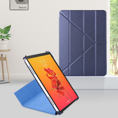 Horizontal Flip Ultra-thin Magnetic PU Leather Case for iPad Air 11 2024 / iPad Pro 11 inch 2018/2020/2021, with  Sleep / Wake-up Function(Dark Blue) - iPad Pro 11 (2018) Cases by buy2fix | Online Shopping UK | buy2fix