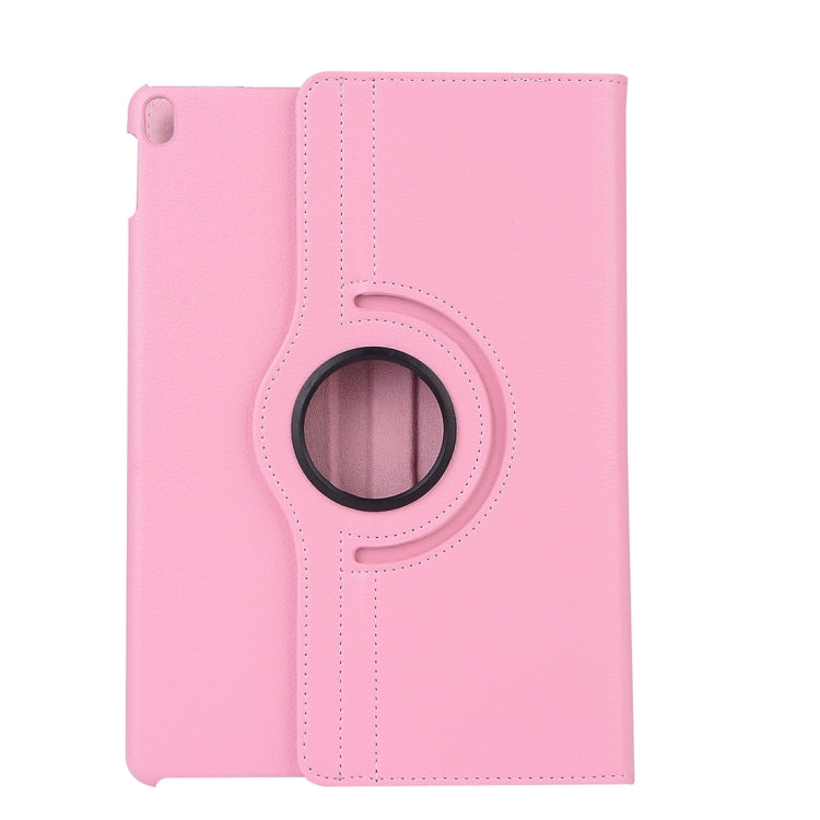 Litchi Texture 360 Degree Spin Multi-function Horizontal Flip Leather Protective Case with Holder for iPad Pro 10.5 inch / iPad Air (2019) (Pink) - iPad Pro 10.5 inch Cases by buy2fix | Online Shopping UK | buy2fix