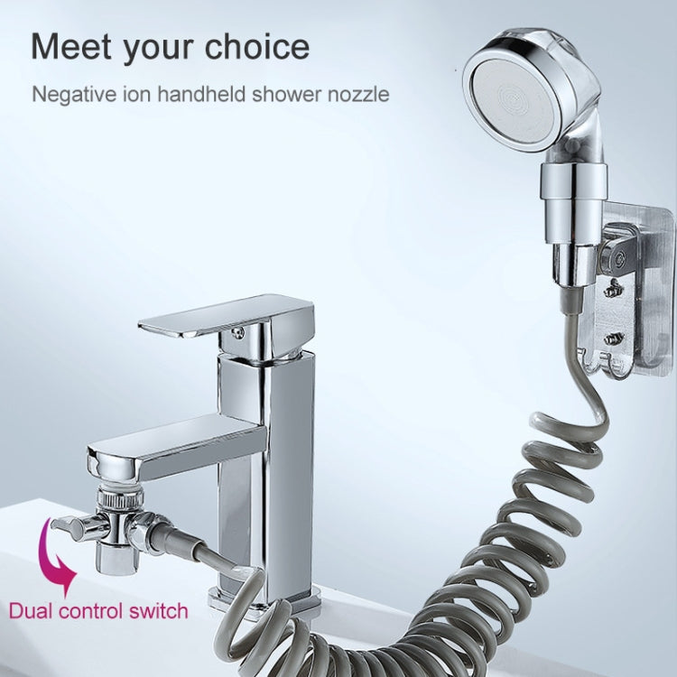 Hand Held Retractable Shampoo Faucet Basin External Shower - Faucets & Accessories by buy2fix | Online Shopping UK | buy2fix