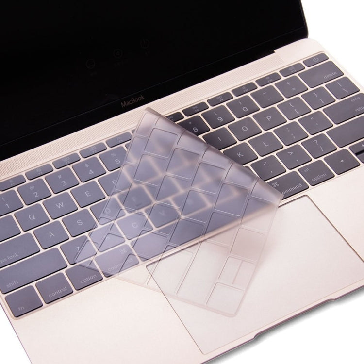 ENKAY Hat-Prince 2 in 1 Crystal Hard Shell Plastic Protective Case + Europe Version Ultra-thin TPU Keyboard Protector Cover for 2016 MacBook Pro 13.3 Inch without Touch Bar (A1708) (Transparent) - MacBook Pro Cases by ENKAY | Online Shopping UK | buy2fix