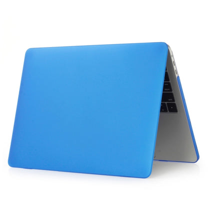 Laptop Frosted Style PC Protective Case for MacBook Pro 15.4 inch A1990 (2018)(Dark Blue) - MacBook Pro Cases by buy2fix | Online Shopping UK | buy2fix