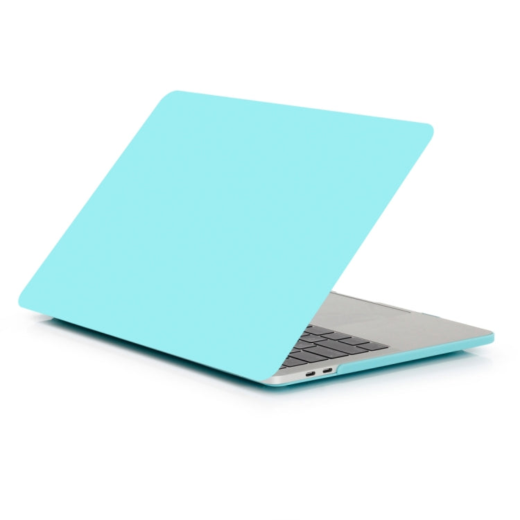 Laptop Frosted Style PC Protective Case for MacBook Pro 15.4 inch A1990 (2018)(Sky Blue) - MacBook Pro Cases by buy2fix | Online Shopping UK | buy2fix