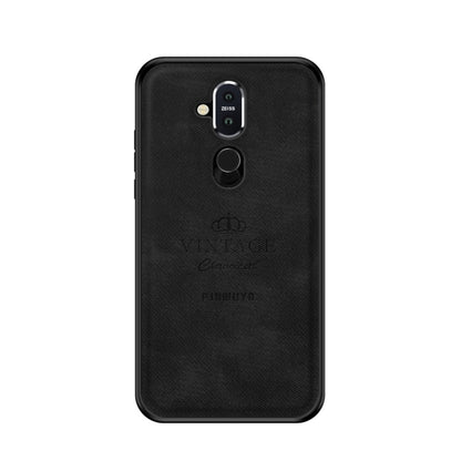 PINWUYO Shockproof Waterproof Full Coverage PC + TPU + Skin Protective Case for Nokia X7 (Black) - Nokia Cases by PINWUYO | Online Shopping UK | buy2fix