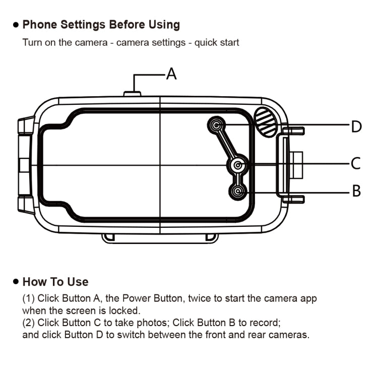 PULUZ 40m/130ft Waterproof Diving Case for Galaxy S9+, Photo Video Taking Underwater Housing Cover, Only Support Android 8.0.0 or below(White) - Galaxy Phone Cases by PULUZ | Online Shopping UK | buy2fix