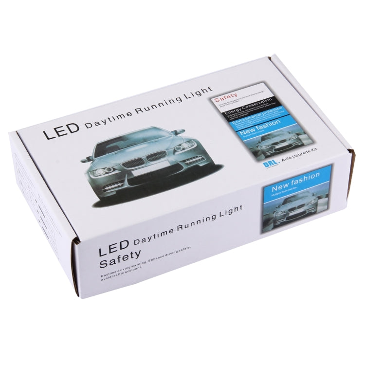 2 PCS High Power Car White Light 6 SMD 5050 LED Daytime Running Light for Cars - Fog / Driving Lights by buy2fix | Online Shopping UK | buy2fix