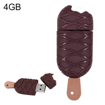 4GB Ice-cream  Style USB Flash Disk - USB Flash Drives by buy2fix | Online Shopping UK | buy2fix