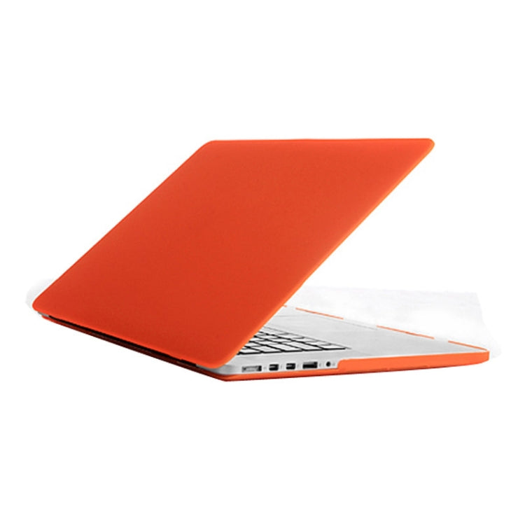 Laptop Frosted Hard Plastic Protection Case for Macbook Pro Retina 13.3 inch(Orange) - MacBook Pro Cases by buy2fix | Online Shopping UK | buy2fix