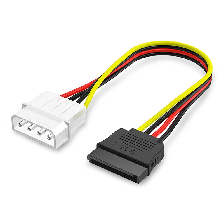4 Pin IDE to Serial ATA SATA Power Adapter (15cm), Material: Cu - eSATA & SATA & IDE by buy2fix | Online Shopping UK | buy2fix