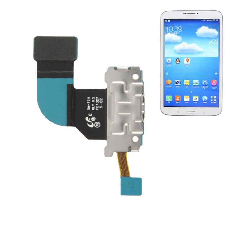 For Galaxy T311 Dock Plug Flex Cable - Single Tail Connector by buy2fix | Online Shopping UK | buy2fix